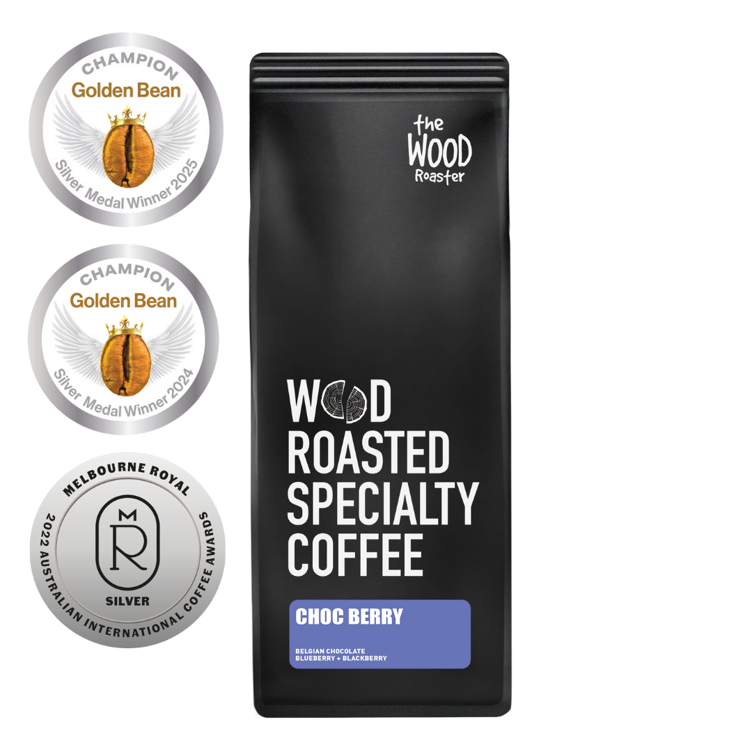Choc Berry Specialty wood roasted coffee