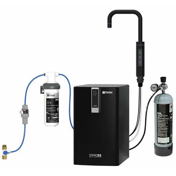 SPARQ-S5-BK Filtered Sparkling Water Matt Black Faucet – The