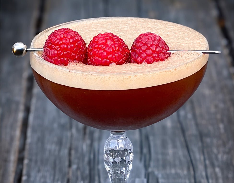 The Raspberry Bullet Coffee Cocktail - The Wood Roaster