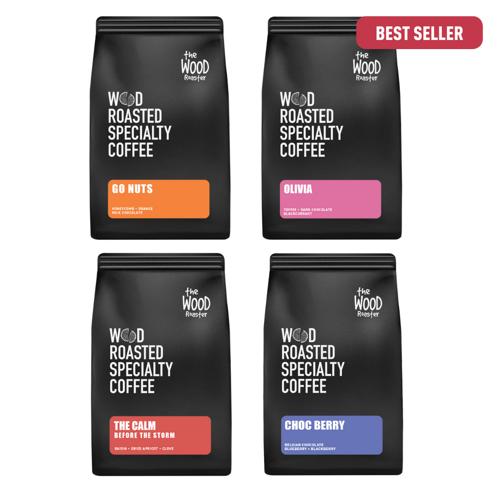 Wood Roasted Coffee Taster Pack The Wood Roaster Coffee