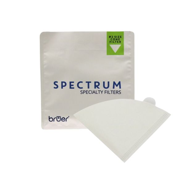 Bruer Spectrum Cone Paper Filter #2 - 100pk Hario