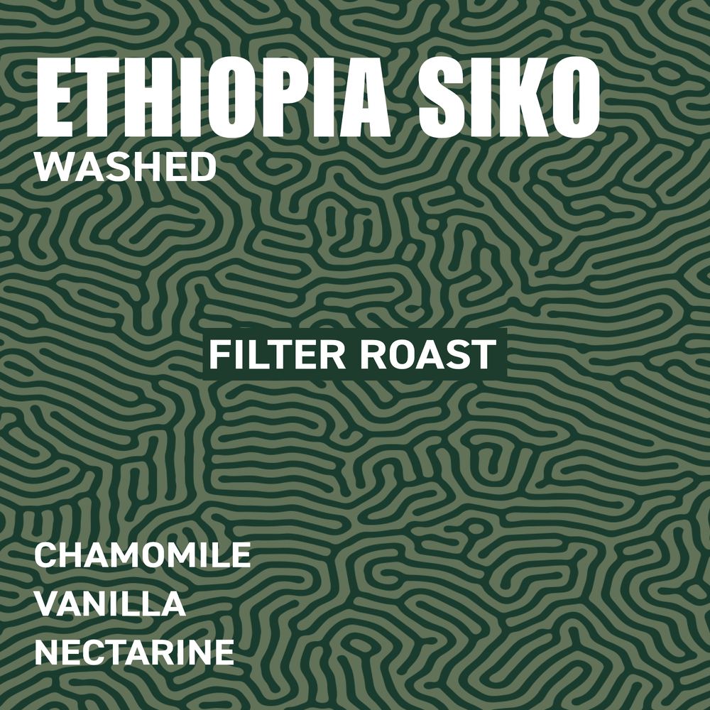 Ethiopia Siko G1 Washed | Filter Roast The Wood Roaster Coffee