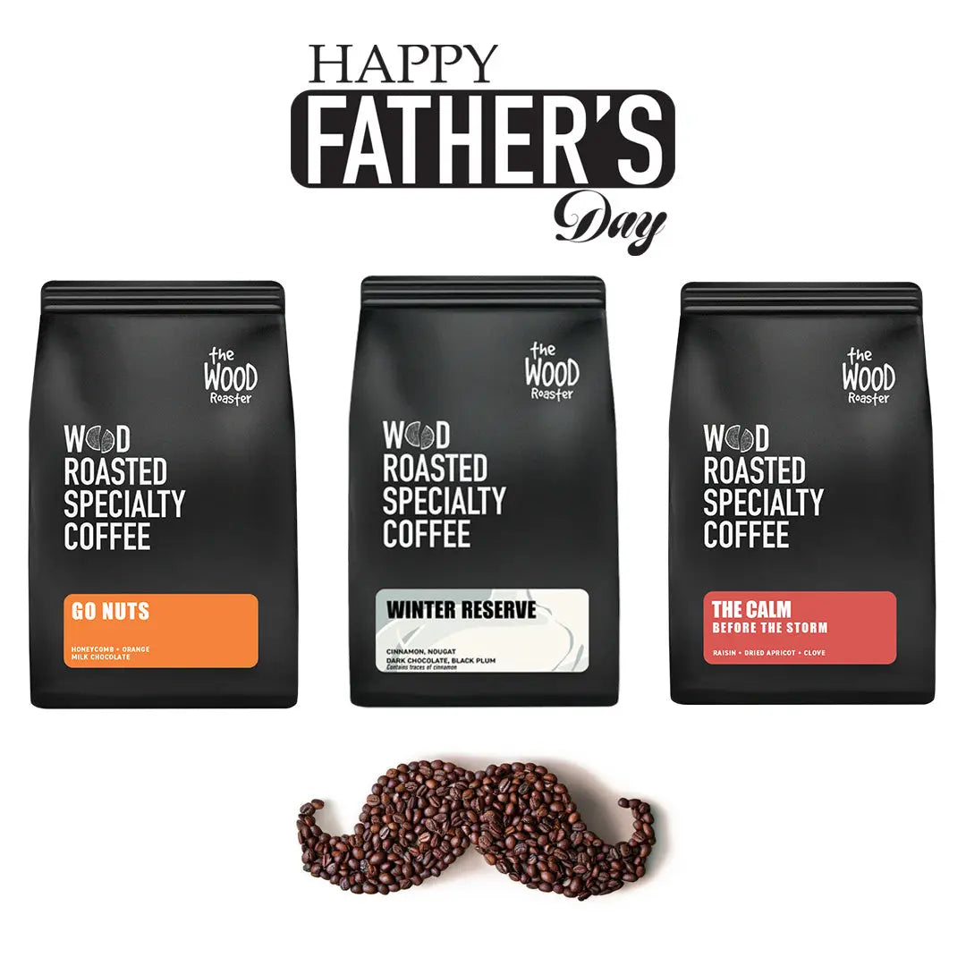 Father’s Day Special Coffee Pack — Limited Edition Trio The Wood Roaster