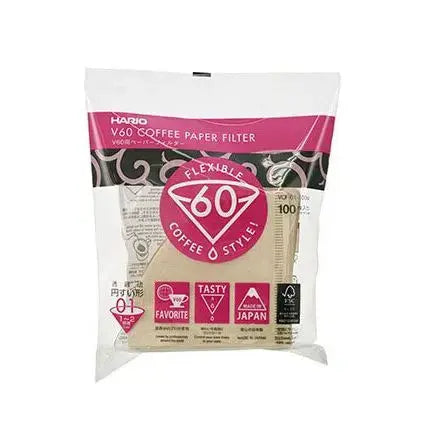 Hario V60 Paper Filter 02 Natural - 100 pack Hario