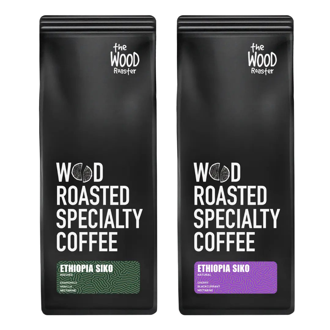 The Ethiopia Siko Collection: Washed vs Natural The Wood Roaster Coffee