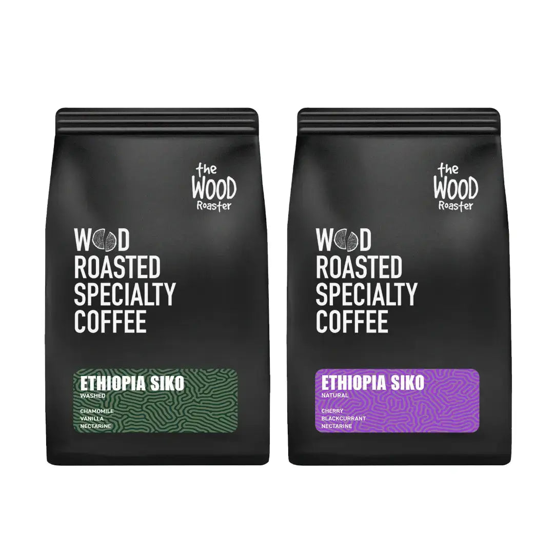 The Ethiopia Siko Collection: Washed vs Natural The Wood Roaster Coffee