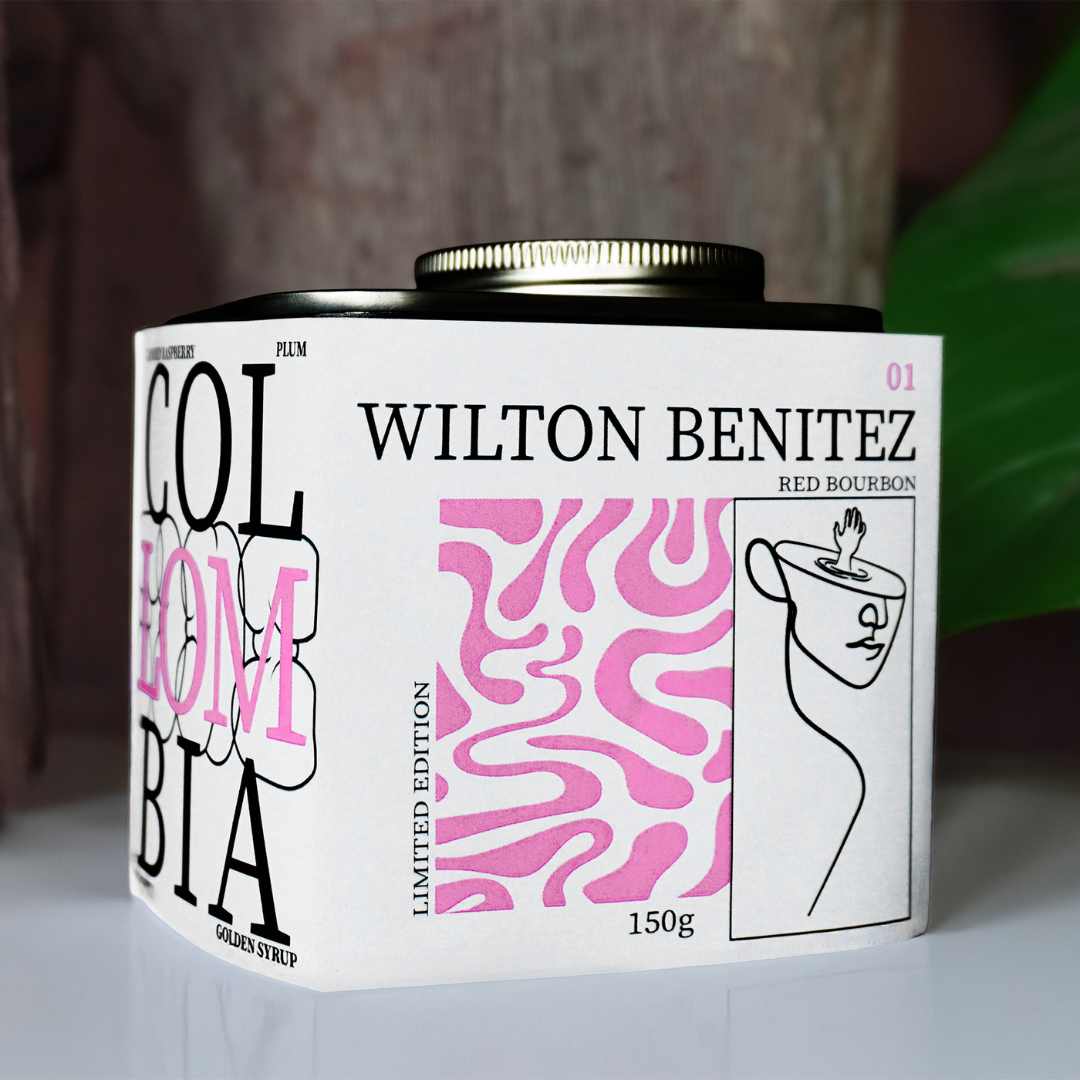 
                  
                    Wilton Benitez Red Bourbon The Wood Roaster Coffee
                  
                