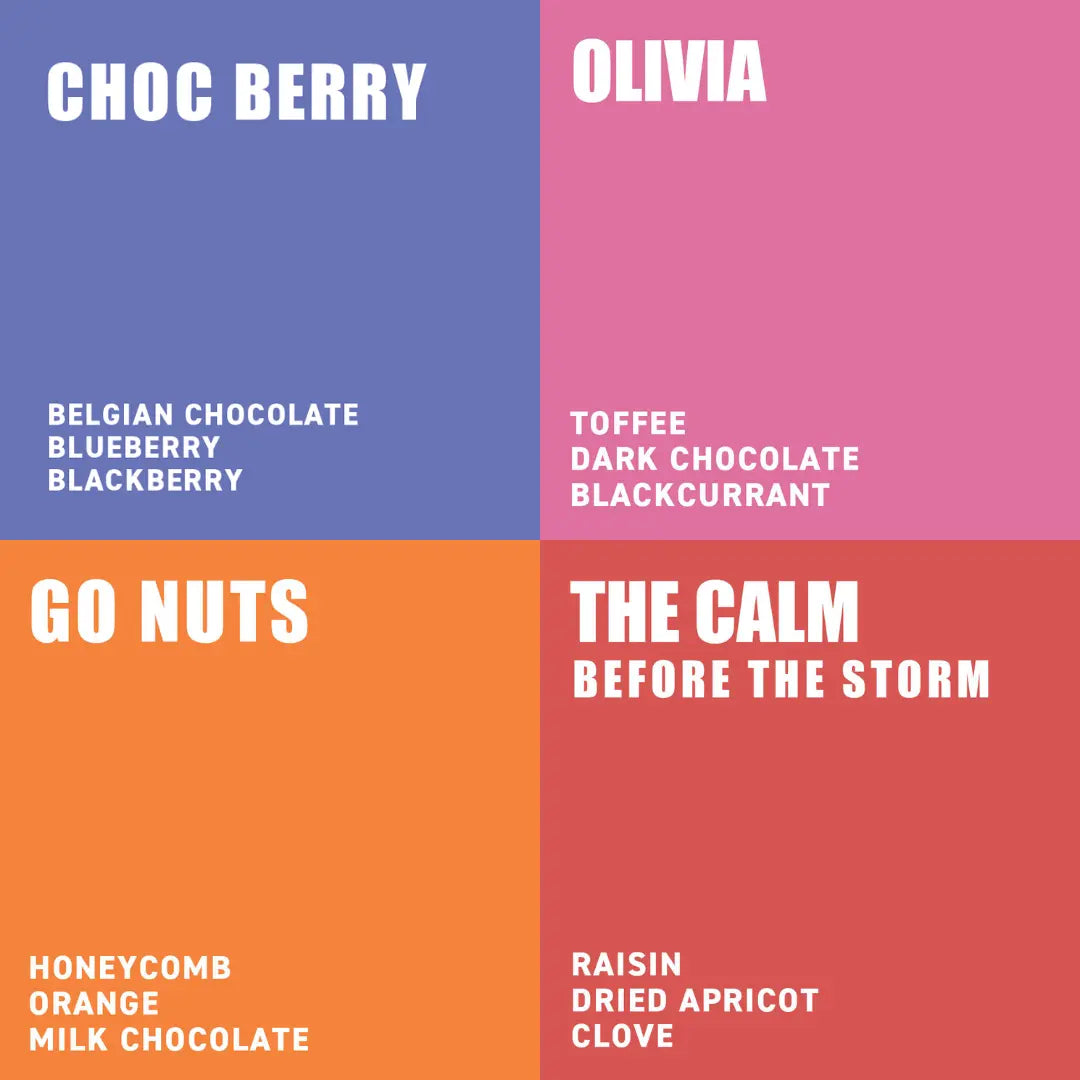 Wood Roasted Coffee Taster Pack The Wood Roaster Coffee