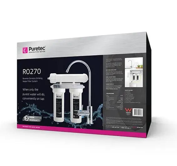 Puretec RO270 Tap & Filter Kit - The Wood Roaster