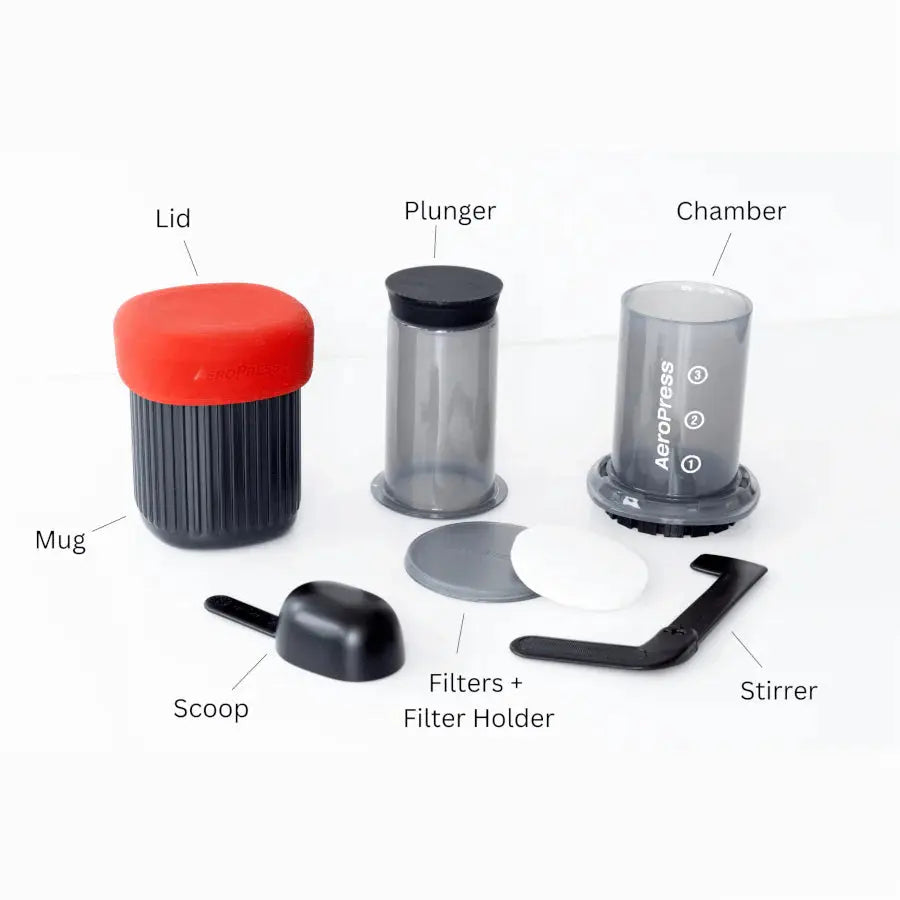 The AeroPress Go The Wood Roaster