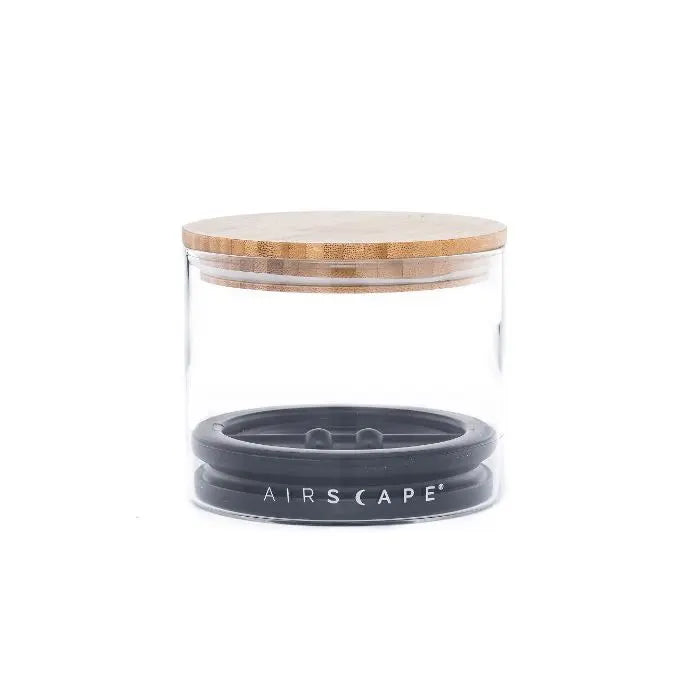 Airscape® Glass Coffee Storage with Bamboo Lid - The Wood Roaster