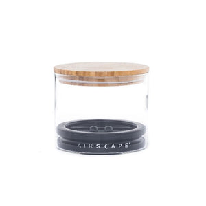 
                  
                    Airscape® Glass Coffee Storage with Bamboo Lid - The Wood Roaster
                  
                