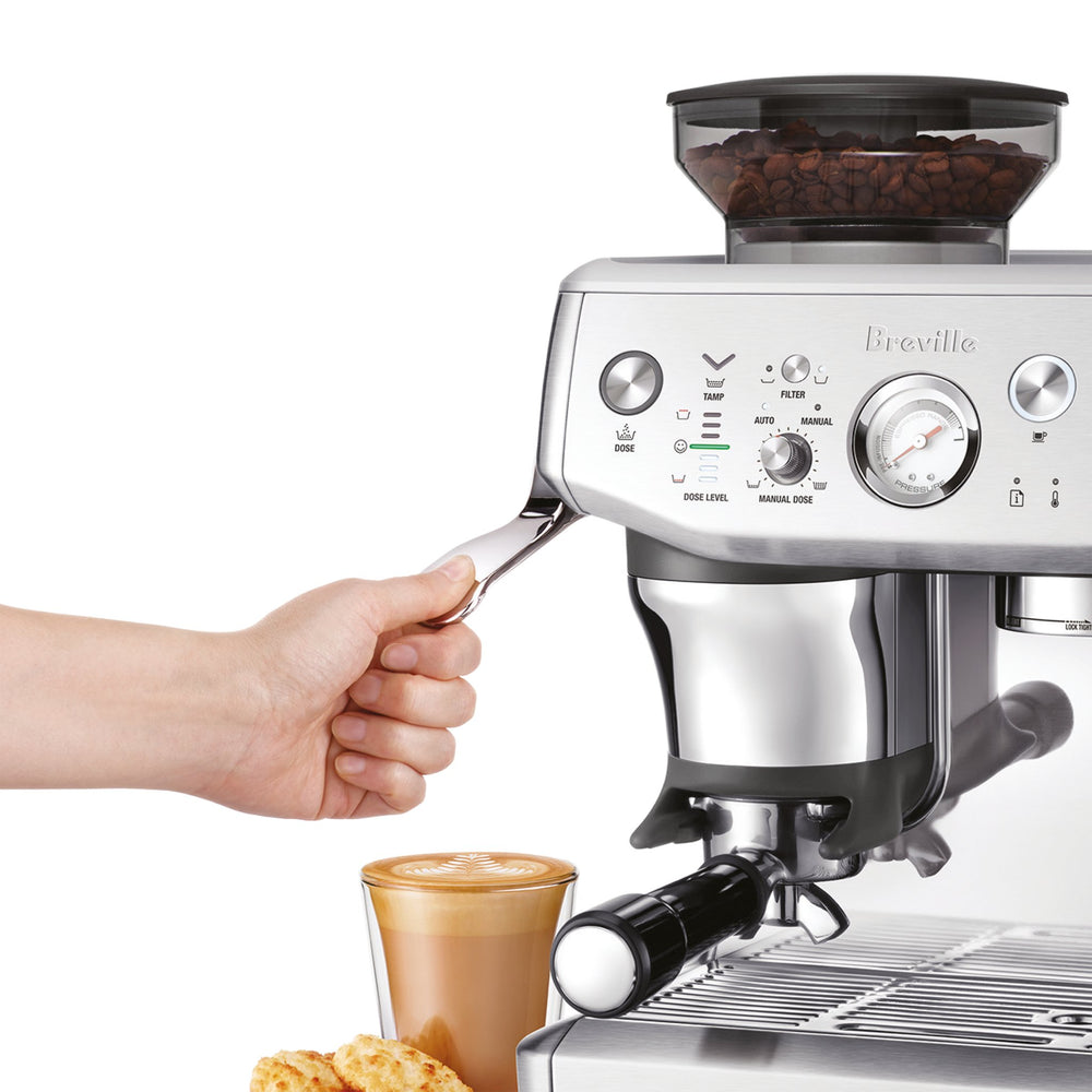 
                  
                    Breville Barista Express™ Impress Coffee Machine - The Wood Roaster
                  
                