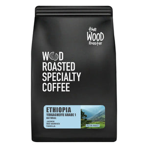 
                  
                    Ethiopia Yirgacheffe Grade 1 Natural | Filter Roast - The Wood Roaster
                  
                
