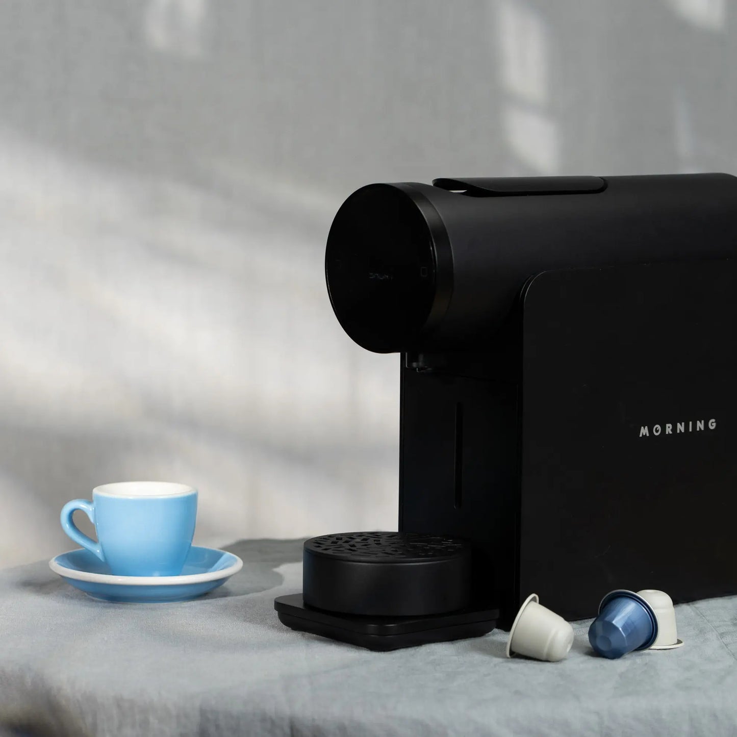 
                  
                    Morning Capsule Coffee Machine - The Wood Roaster
                  
                