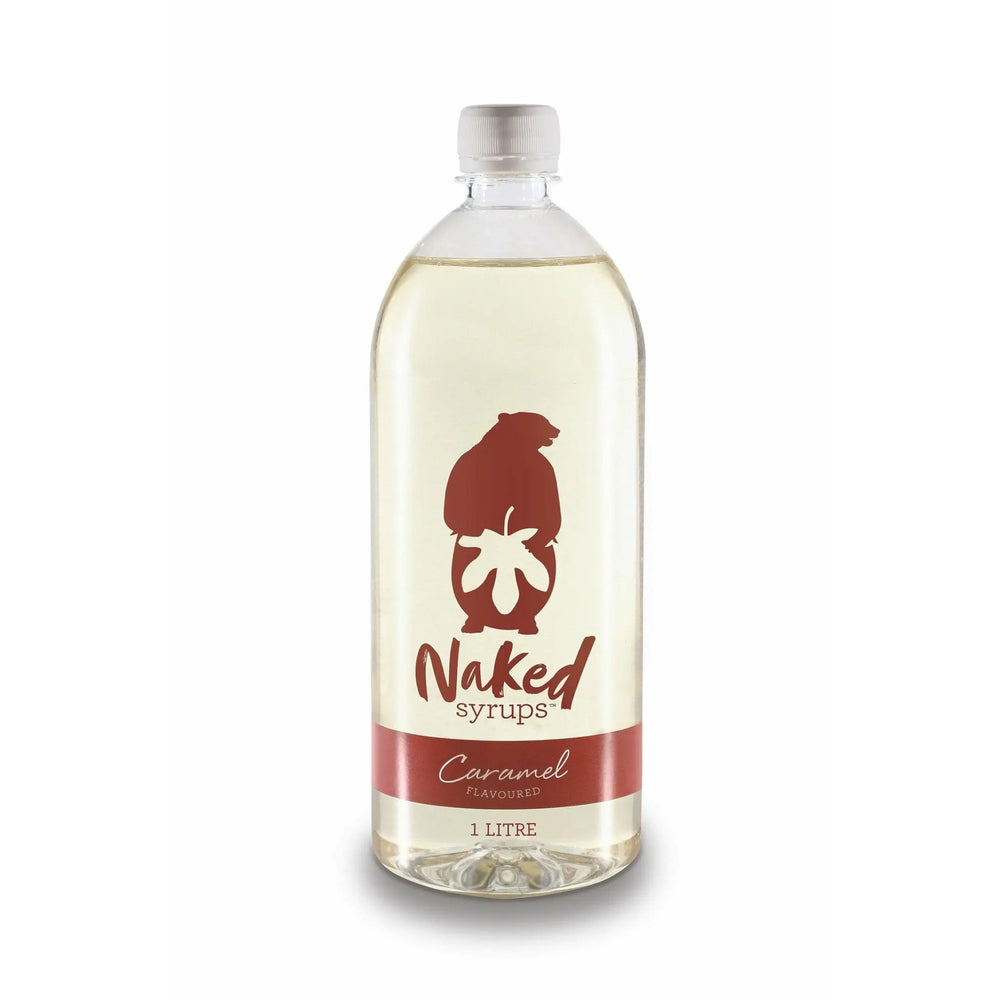 Naked Syrups Caramel 1L - The Wood Roaster