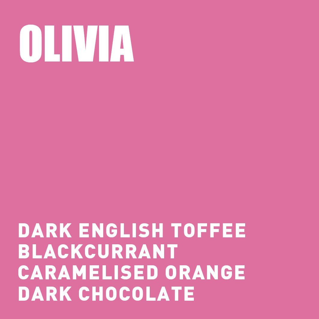 
                  
                    Olivia - The Wood Roaster
                  
                