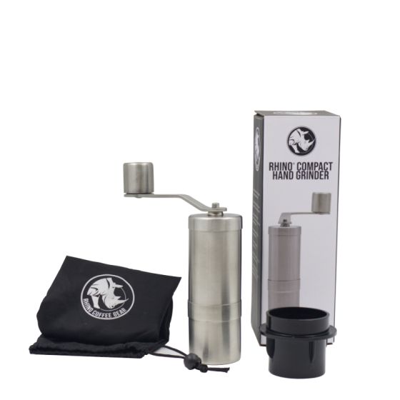 Rhino Hand Grinder - Compact. All New Design! - The Wood Roaster