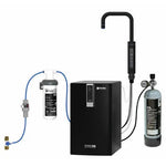 SPARQ-S6-BK Filtered Sparkling, Chilled & Boiling Hot, Matt Black Faucet + Ultra-Z Filtration - The Wood Roaster